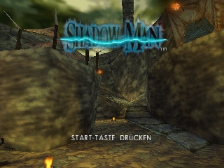 Shadow Man (Germany) Title Screen